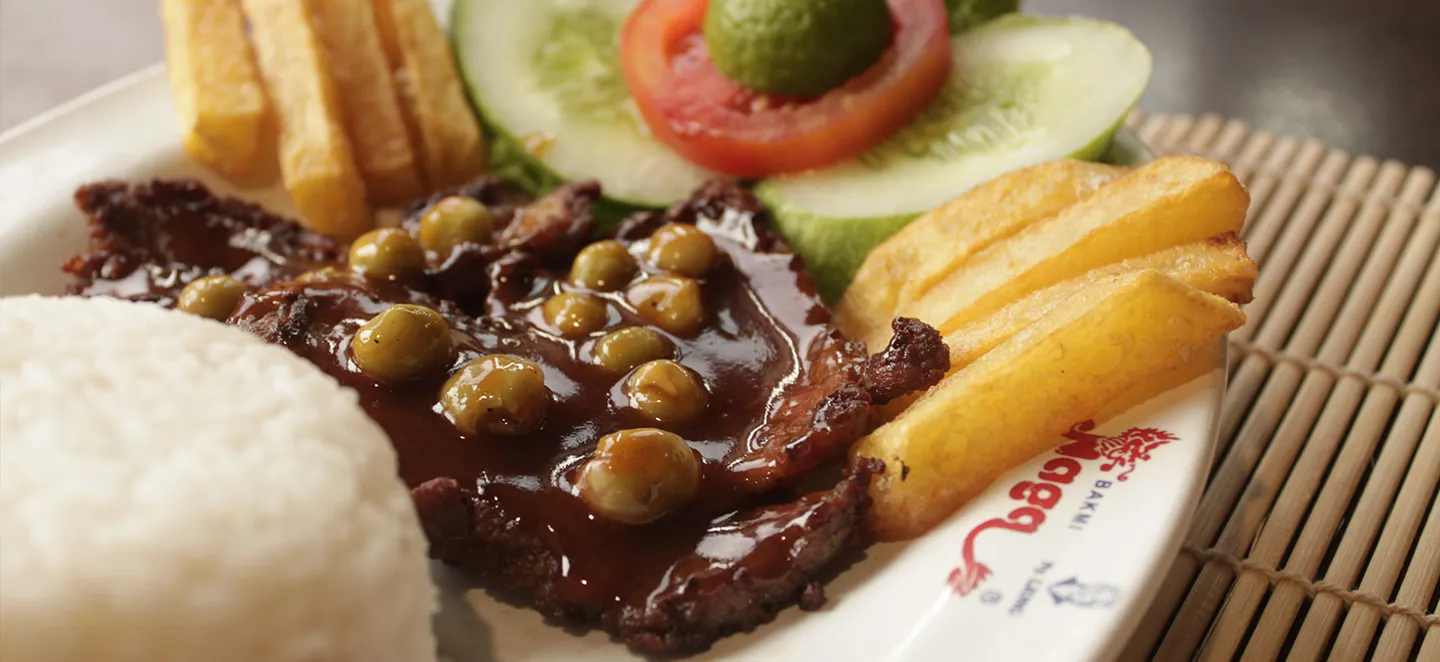 Nasi Steak Sapi